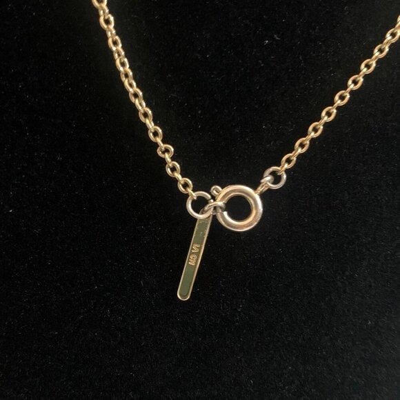 Unwritten 14K Gold Plated Infinity Cross Pendant Necklace - Picture 6 of 11